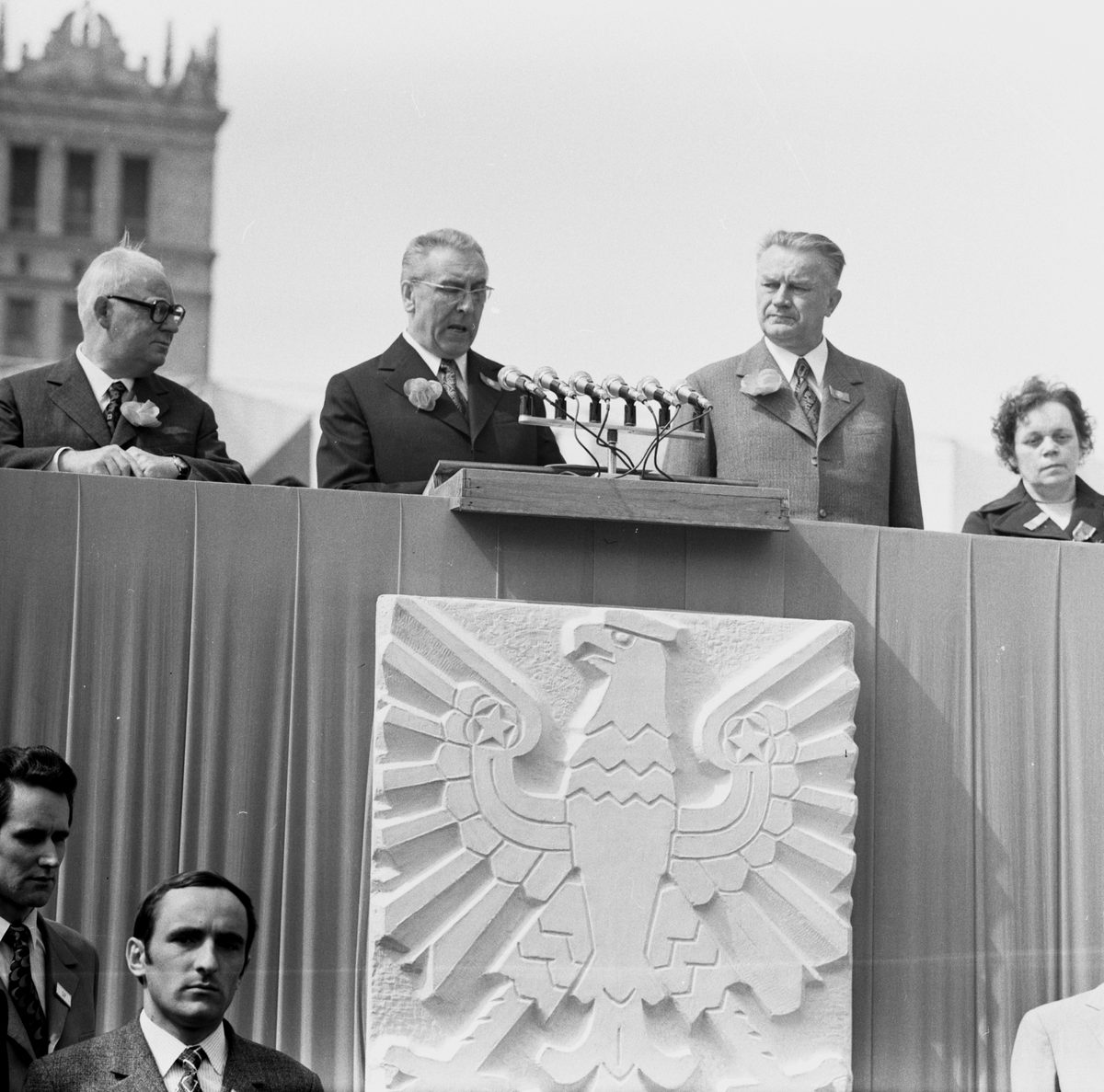 Edward Gierek photographed in 1973