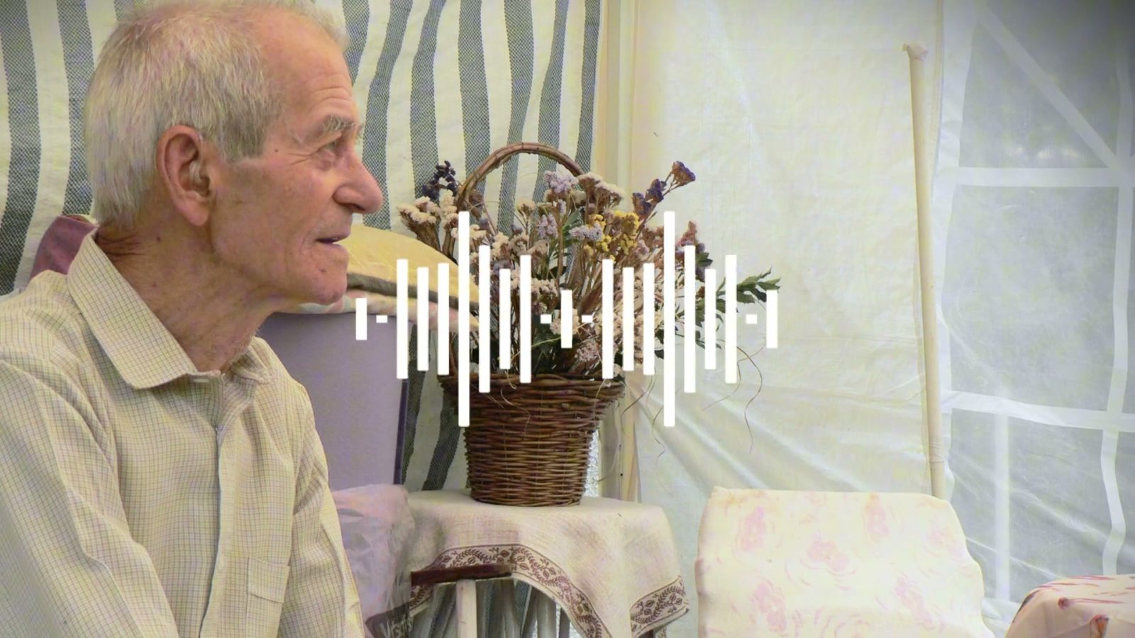 Balint Barna in an armchair at home, interviewed in 2025