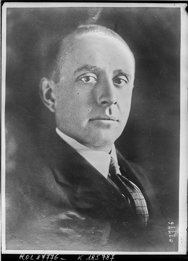 Jan Masaryk, head and shoulders portrait, 1930s