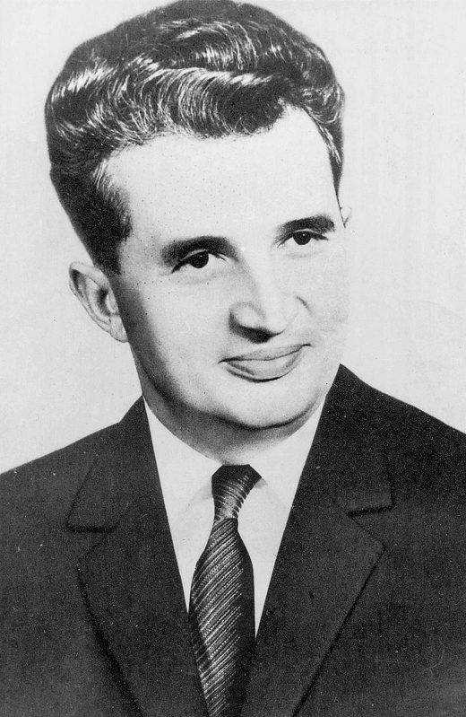 Official portrait of Nicolae Ceaușescu as the new general secretary of the Romanian Communist Party, 1965