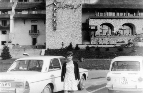 The Hotel Sport building at Poiana Brașov, dated 1968