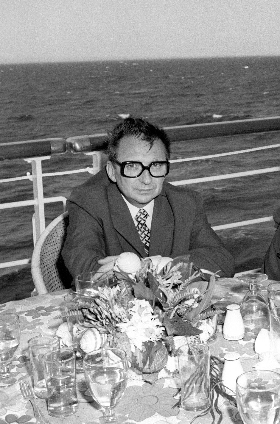 Ion Mihai Pacepa in the uniform of a DIE general, 1975