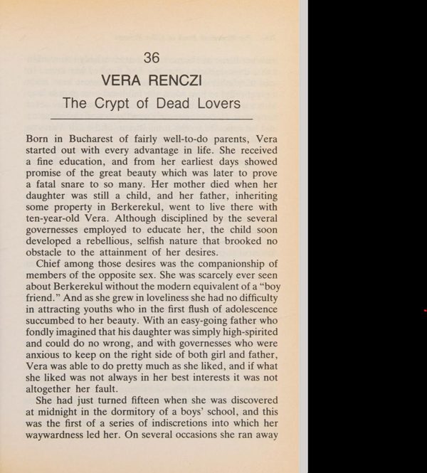 A page of the 1993 British paperback anthology The Mammoth Book of Killer Women