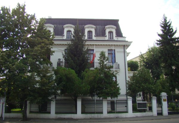 The house at Aleea Alexandru 23 in Bucharest, today the Polish embassy