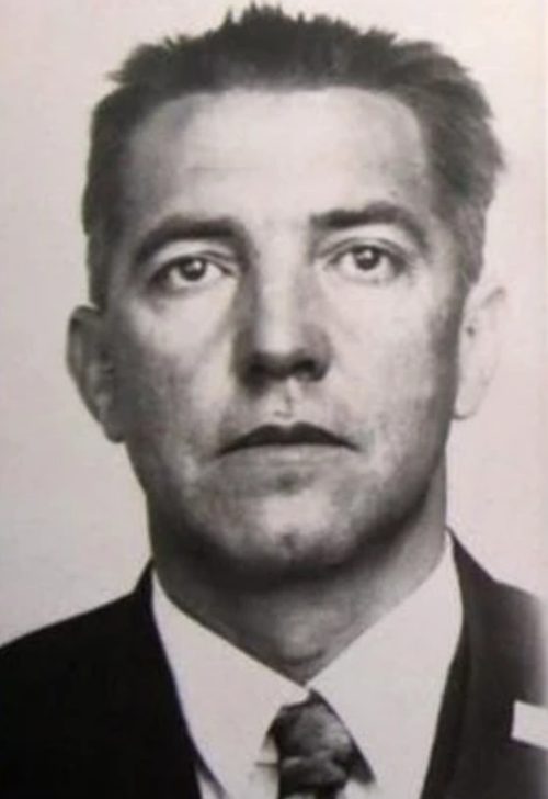 A police photograph of Ștefan Foriș, 1940