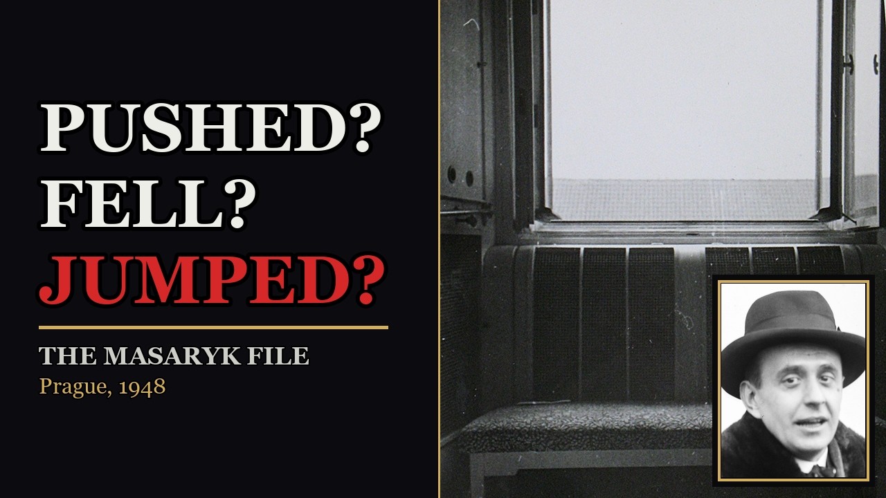 Episode thumbnail: They Exhumed Jan Masaryk. Six Investigations Still Can't Agree What Happened at the Window